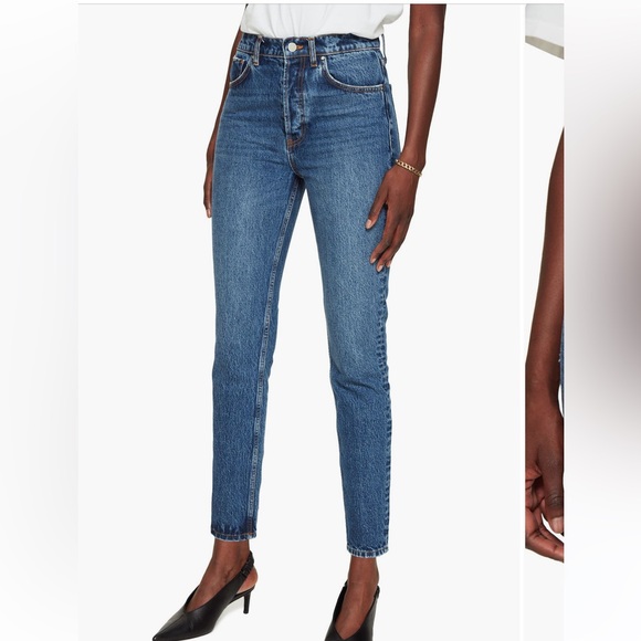 Anine Bing Sonya High Waist Slim Jeans - Picture 15 of 16